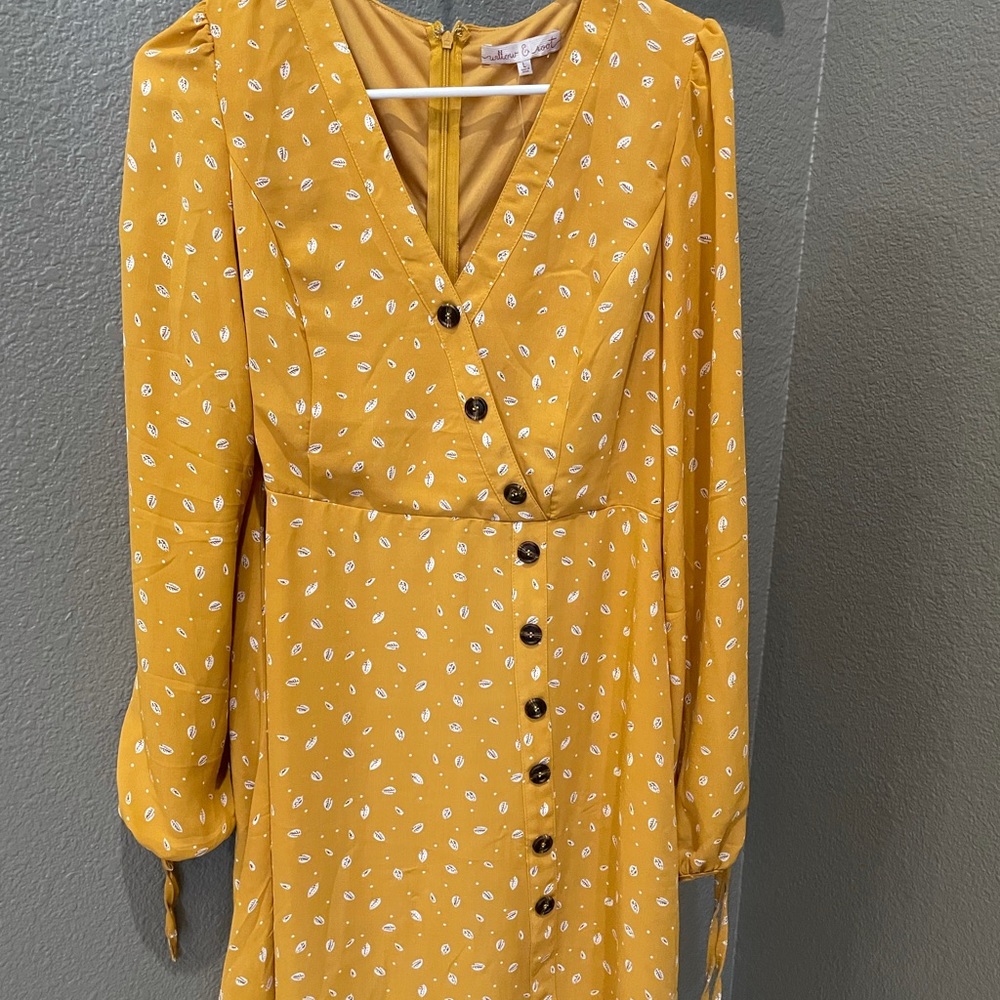 Willow & Root long sleeve dress new with tags size large